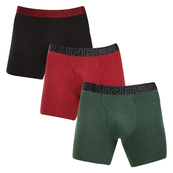 3PACK pánské boxerky Under Armour vícebarevné (1383889 302) 5XL