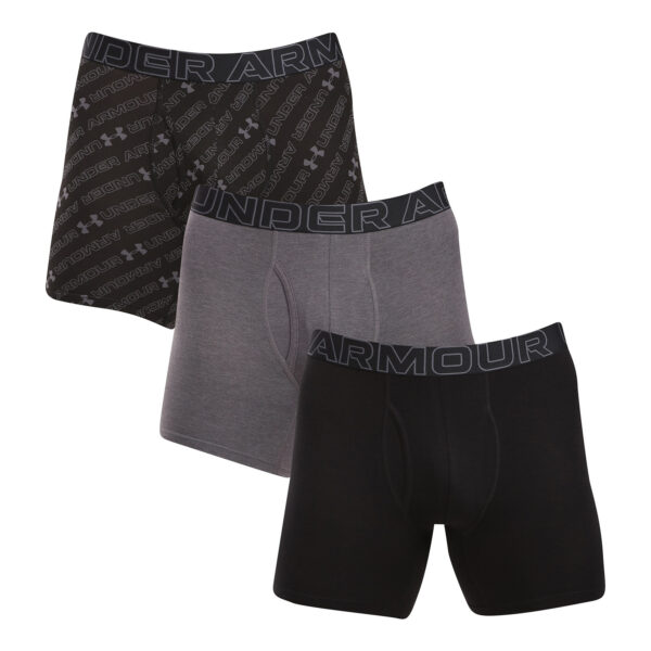 3PACK pánské boxerky Under Armour vícebarevné (1383890 001) 5XL