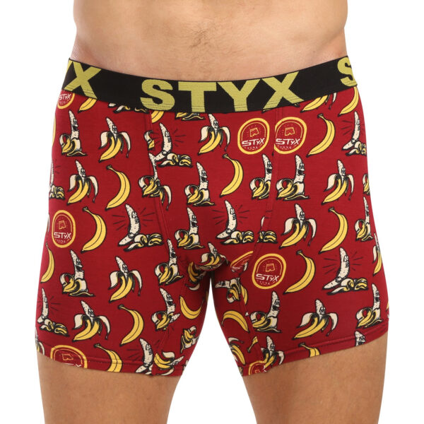 Pánské boxerky Styx long art sportovní guma banány (UN1359) L