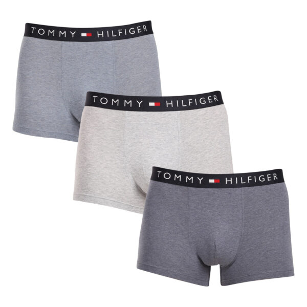 3PACK pánské boxerky Tommy Hilfiger vícebarevné (UM0UM03400 0XN) S