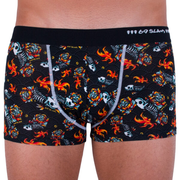 Pánské boxerky 69SLAM hip bamboo fish skull S