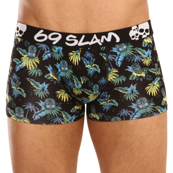 Pánské boxerky 69SLAM hip bamboo tiki face (MHBIKI-BB) S