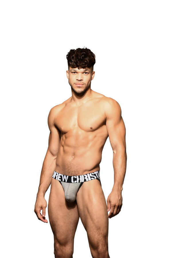 Pánské jocksy Andrew Christian šedé DOORBUSTER! (92930-HGR) L