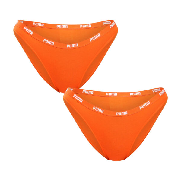 2PACK dámské kalhotky Puma oranžové (603031001 023) M