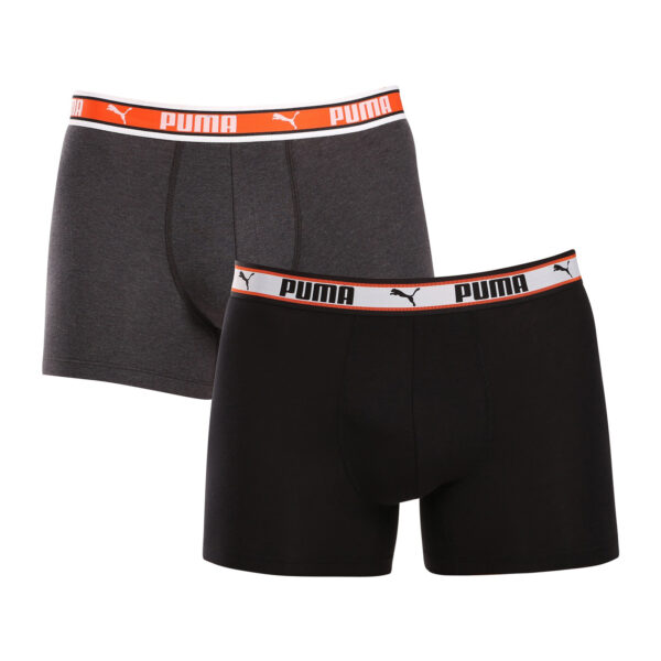 2PACK pánské boxerky Puma vícebarevné (701228131 004) M