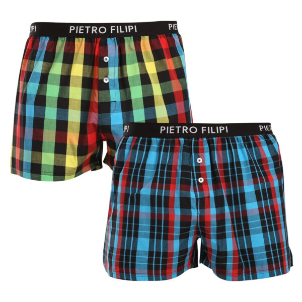 2PACK pánské trenky Pietro Filipi vícebarevné (2TC005) XXL