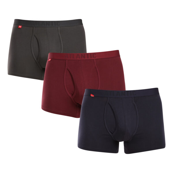 3PACK pánské boxerky Atlantic vícebarevné (3MH-184) XXL