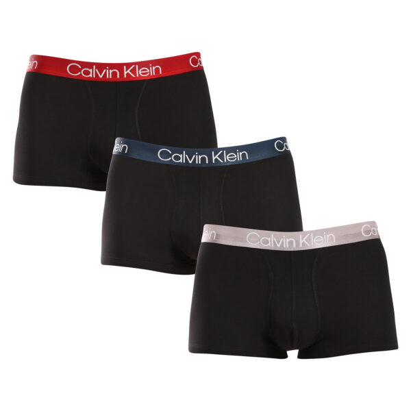 3PACK pánské boxerky Calvin Klein černé (NB2970A-PZI) M