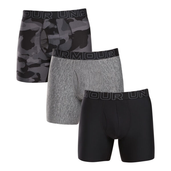 3PACK pánské boxerky Under Armour vícebarevné (1383879 001) M