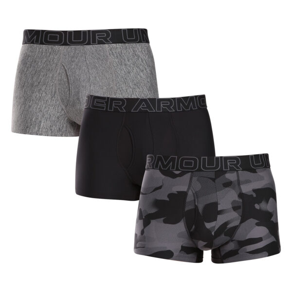 3PACK pánské boxerky Under Armour vícebarevné (1383883 001) 5XL