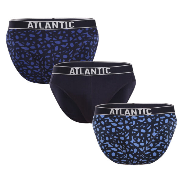 3PACK pánské slipy Atlantic vícebarevné (3MP-151) S