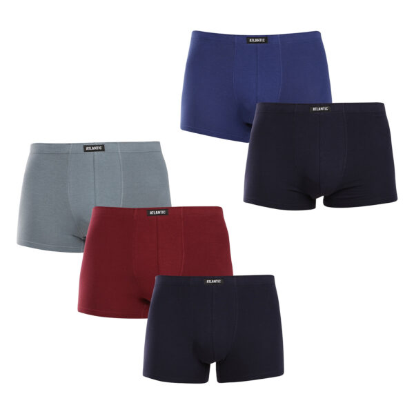 5PACK pánské boxerky Atlantic vícebarevné (5SMH-002) XXL