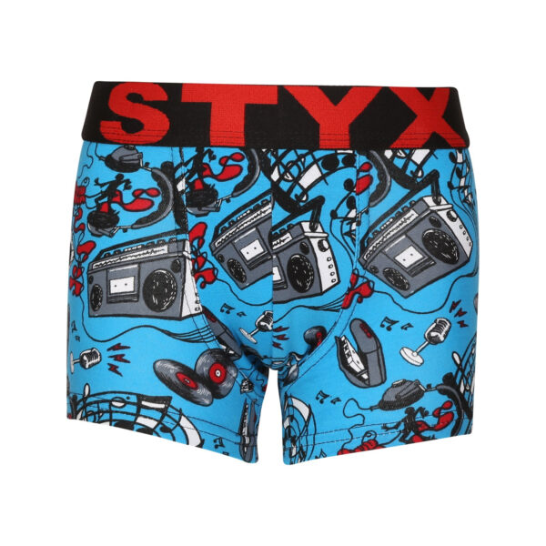 Dětské boxerky Styx art sportovní guma hudba (GJ1558) 4-5 let