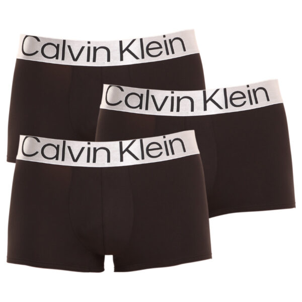 3PACK pánské boxerky Calvin Klein černé (NB3074A-7V1) M