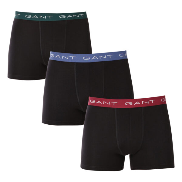 3PACK pánské boxerky Gant černé (902433004-005) L