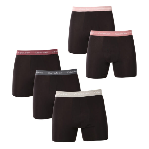 5PACK pánské boxerky Calvin Klein černé (NB3794A-QT6) L