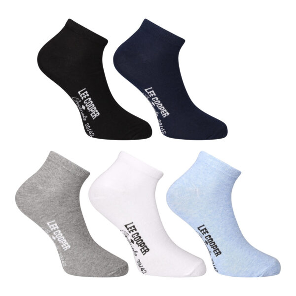 5PACK ponožky Lee Cooper nízké vícebarevné (PO41030) M