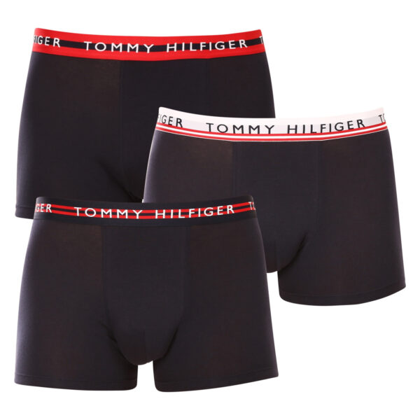 Poškozený obal - 3PACK pánské boxerky Tommy Hilfiger tmavě modré (UM0UM03034 0XO) M