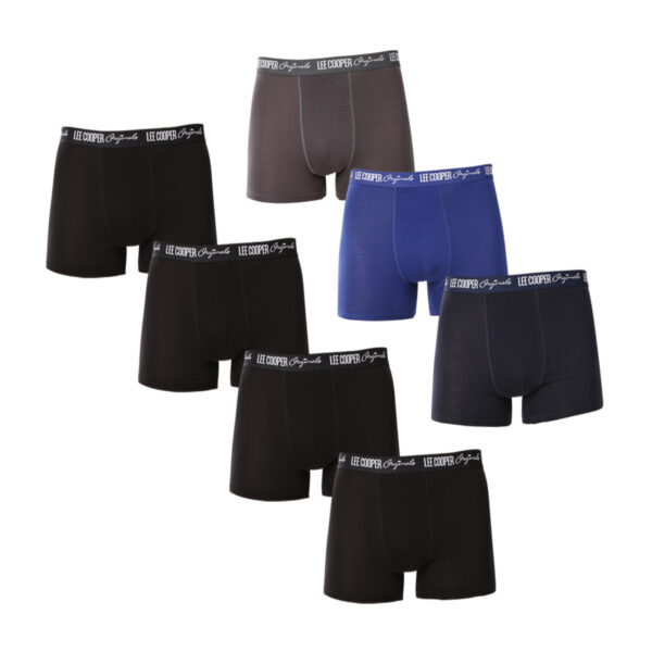 Poškozený obal - 7PACK pánské boxerky Lee Cooper vícebarevné (PO41014-mix) XL