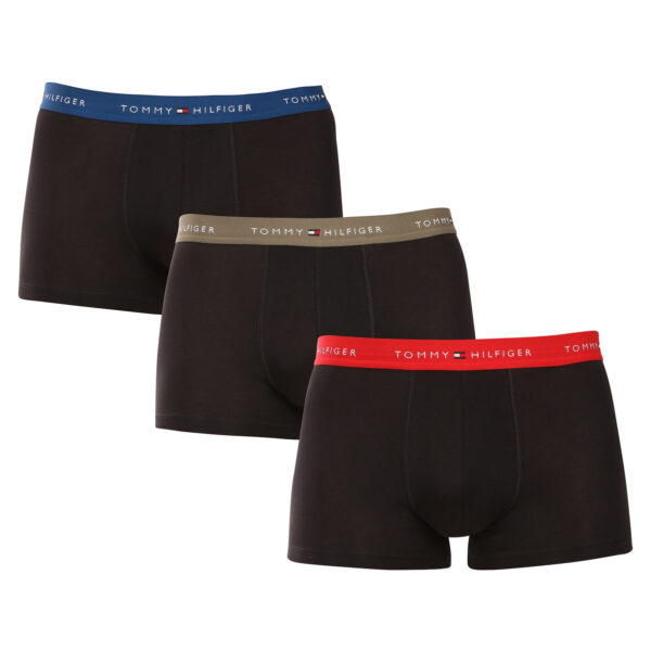 3PACK pánské boxerky Tommy Hilfiger černé (UM0UM02763 0VP) XL